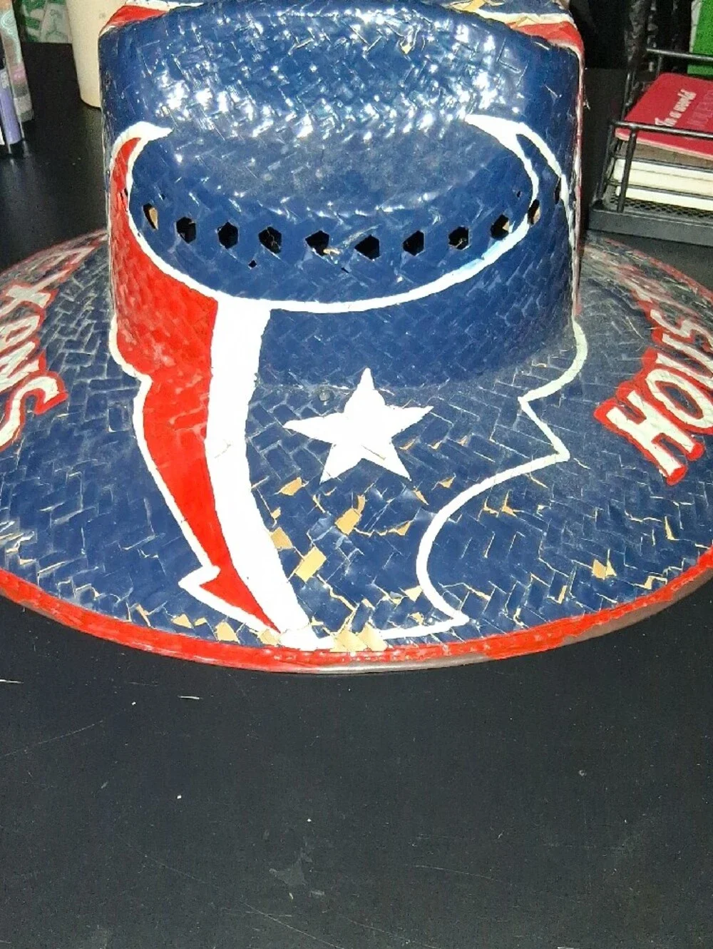 Houston Patriotic Blue Red Cowboy Hat - Home Party Supplies